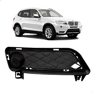 Grade Milha Inferior BMW X3 2012 2013 2014 Direito Passageiro 51117210470