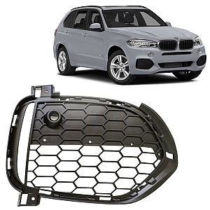 Grade Moldura Milha Bmw X5 M Sport 2013 2014 Direito Passageiro 51118064634
