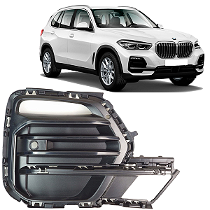 Grade Moldura Tela Farol Milha Bmw X5 30d 2018 2019 2020 Direito Passageiro 51117449680
