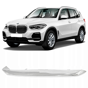 Friso Cromado Grade Farol Milha BMW X5 2018 2019 2020 Esquerdo Motorista 51117449681
