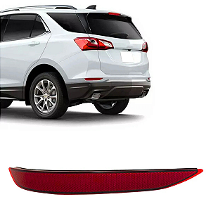 Refletor Parachoque Traseiro Equinox 2017 2018 2019 2020 2021 2022 2023 2024 Esquerdo Motorista