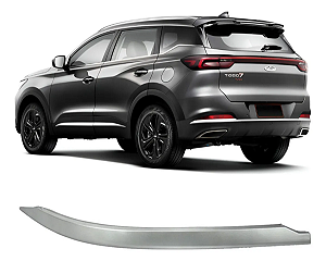 Friso Traseiro Parachoque Tiggo 7 Pro 2021 2022 2023 2024 2025 Esquerdo 602000934AAAKR