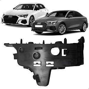 Guia Suporte Parachoque Dianteiro Audi A3 2021 2022 2023 2024 Lado Esquerdo Motorista 8Y0807183