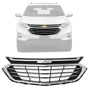 Grade Parachoque Dianteiro Friso Cromado Equinox 2017 2018 2019 2020 2021 84369091