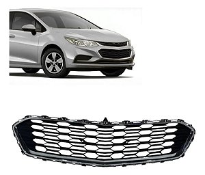 Grade Dianteira Inferior Friso Cromado Cruze 2017 2018 2019 23504350