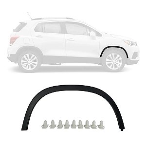 Friso Alargador Paralama Tracker 2017 2018 2019 Direito Passageiro 42490925