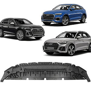 Defletor Inferior Protetor Parachoque Dianteiro Audi Q5 2021 2022 2023 2024 2025 80A807233H