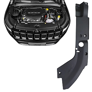 Moldura Cobertura Radiador Compassa 2017 19 2020 Esquerdo