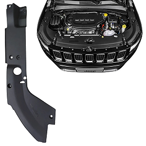 Moldura Cobertura Radiador Compass 2017 18 2019 2020 Direito