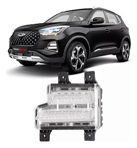 Farol Milha Led Daylight Drl Esquerdo Tiggo 5x Pro 2022 2025