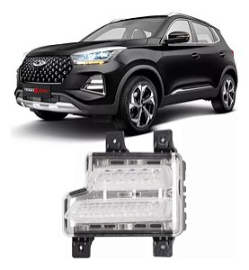 Farol Milha Led Daylight Drl Esquerdo Tiggo 5x Pro 2022 2025