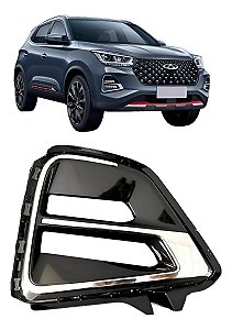 Grade Farol Milha Direito Chery Tiggo 5x Pro Sport 2023 2024