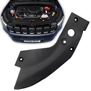 Moldura Painel Lateral Capo Jeep Compass 2021 2022 2023 2024 2025 Esquerdo Motorista 53485743