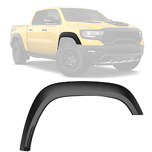 Friso Alargador Paralama Dianteiro Ram 1500 TRX 2022 2023 2024 Direito Passageiro 6VZ38GXHAA