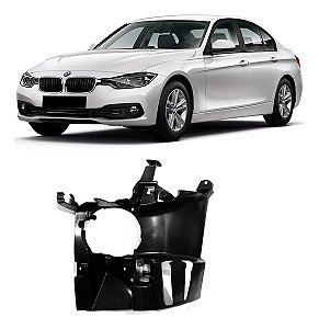 Suporte Farol Milha Bmw 320i 2012 2013 2014 2015 Lado Esquerdo Motorista 51118062633