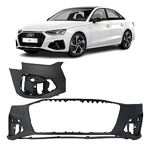 Parachoque Frontal Com Furo Sensor Audi A4 2020 2021 2022 2023 2024