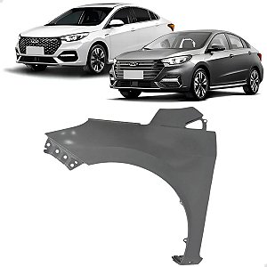 Paralama Dianteiro Chery Arrizo 6 Pro 2021 2022 2023 2024 2025 Lado Esquerdo Motorista J608402010FLDY