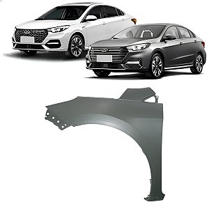Paralama Dianteiro Chery Arrizo 6 / 6 Pro 2021 2022 2023 2024 2025 Lado Esquerdo Motorista J608402010FLDY