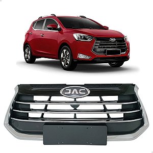 Grade Superior Dianteira Cromada Jac T40 2021 2022 Novo 2803200U1954