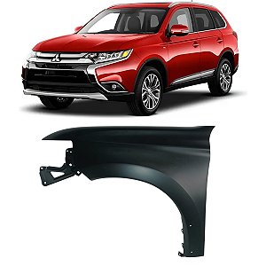 Paralama Dianteiro Mitsubishi Outlander 2016 2017 2018 2019 2020 Lado Esquerdo Motorista 61591236
