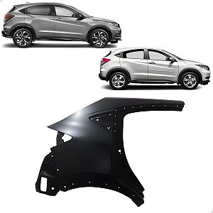 Folha Retalho Lateral Traseiro Honda Hrv 2016 2017 2018 2019 2020 2021 Direito Passageiro