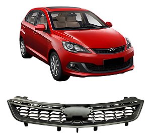 Grade Dianteira Chery Celer Hatch Sedan 2015 2016 2017 2018 A13-8401010FL Novo