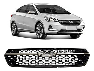 Grade Superior Parachoque Dianteiro Chery Arrizo 5 2018 2019 2020 2021 Com Emblema 602000299AA 602000527AA