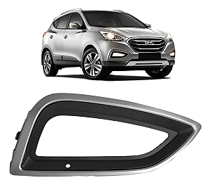 Moldura Farol Milha Cinza Ix35 2016 2017 2019 2021 Direito