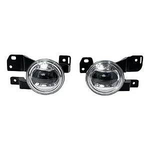 Par Farol Milha Led Auxiliar Neblina Dianteiro P/ Adaptação 7794037688708,7794037688777