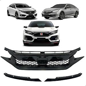 Grade Superior Frontal Civic G10 Type R 2017 2018 2019 2020 2021 HD442234