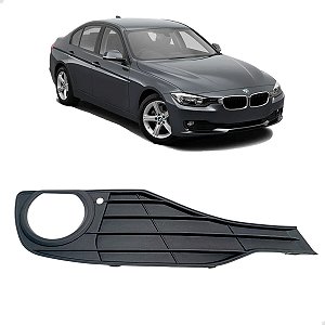 Grade Farol Milha Fechado BMW 320i 328i 2013 2016 Direito Passageiro 51117281918
