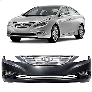 Kit Parachoque Dianteiro Grade Milha Sonata 2011 2012 2013 86511-3Q000