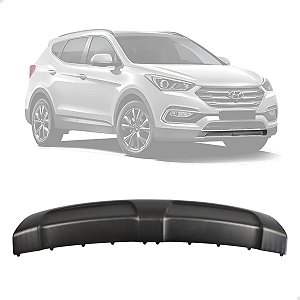 Aplique Friso Spoiler Dianteiro Santa Fé 2016 2017 2018 2019 865652WAA0 Novo