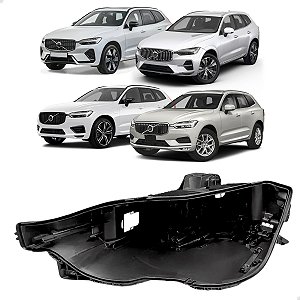 Carcaça Farol Dianteiro Volvo XC60 2018 2019 2020 2021 2022 2023 2024 2025 2026 Motorista 31656554