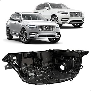 Carcaça Farol Dianteiro Volvo XC90 2016 2017 2018 2019 2020 2021 2022 2023 2024 2025 Direito 31655779