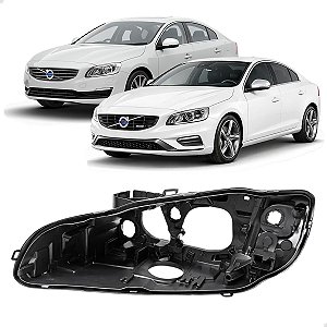 Carcaça Farol Dianteiro Volvo S60 2014 2015 2016 2017 2018 Direito 31358097