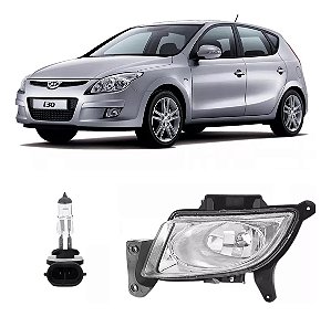 Farol Auxiliar Milha Esquerdo I30 2009 2010 2011 2012 Novo