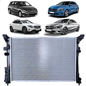 Radiador Água Mercedes Cla180 Cla250 Cla45 AMG A250 A45 AMG A200 B200 Gla200 Gla250 Gla45 AMG Cla200 2013 2014 2015 2016 2017 2018 2019 A2465001303