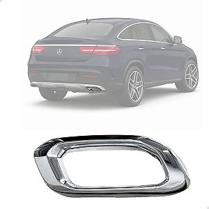 Moldura Ponteira Escapamento Gle400 2016 2017 2018 2019 Direito A1678856900
