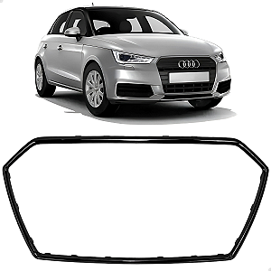 Friso Moldura Grade Superior Black Piano Audi A1 2016 2017 2018 8XA853651B
