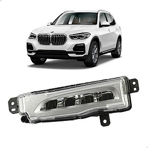 Farol Milha Led Dianteiro BMW X5 2018 2019 2020 2021 2022 2023 Esquerdo Motorista 63177406365 Novo