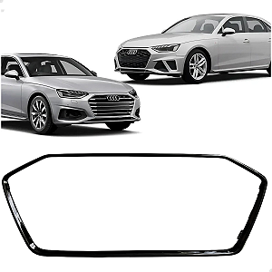 Friso Moldura Black Piano Grade Superior Audi A4 2020 2021 2022 2023 2024 2025