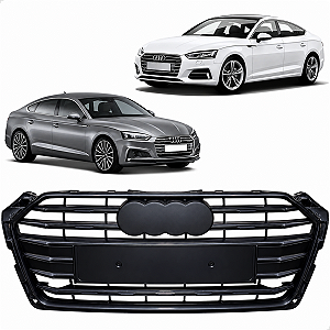 Grade Superior Black Piano Dianteiro Audi A5 2017 2018 2019 8W6853651RFUQ