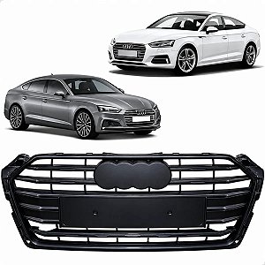 Grade Superior Black Piano Dianteiro Audi A5 2017 2018 2019 8W6853651RFUQ