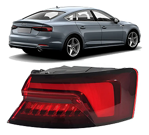 Lanterna Led Canto Traseiro Audi A5 2017 2018 2019 Lado Direito Passageiro 8W6945091D 8W6945091G