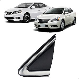 Friso Moldura Retrovisor Nissan Sentra 2014 2015 2016 2017 2018 2019 2020 Esquerdo Novo