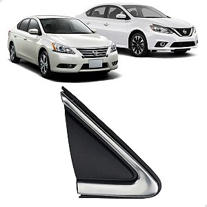 Friso Moldura Retrovisor Nissan Sentra 2014 2015 2016 2017 2018 2019 2020 Direito Novo