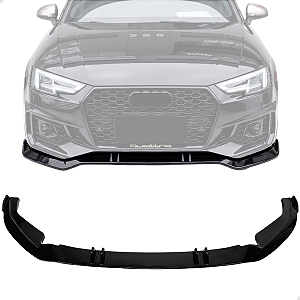 Saia Spoiler Parachoque Dianteiro Audi A4 Rs4 2017 2018 2019 Novo
