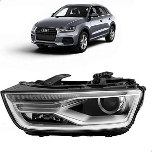 Farol Led Dianteiro Audi Q3 2015 2016 2017 2018 Esquerdo Motorista 8U941005B Novo