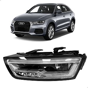 Farol Led Dianteiro Audi Q3 2016 2017 2018 Esquerdo Motorista 8U0941773 Novo